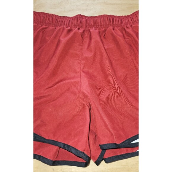 NIKE Arkansas University Razorbacks Dri-FIT Lined Red Shorts Size L Running Gym - Picture 3 of 8